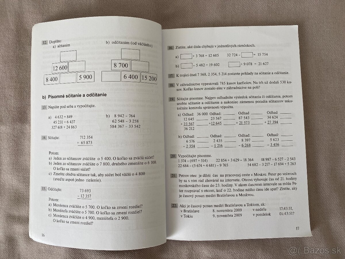 ZBIERKY ÚLOH Z MATEMATIKY - 9