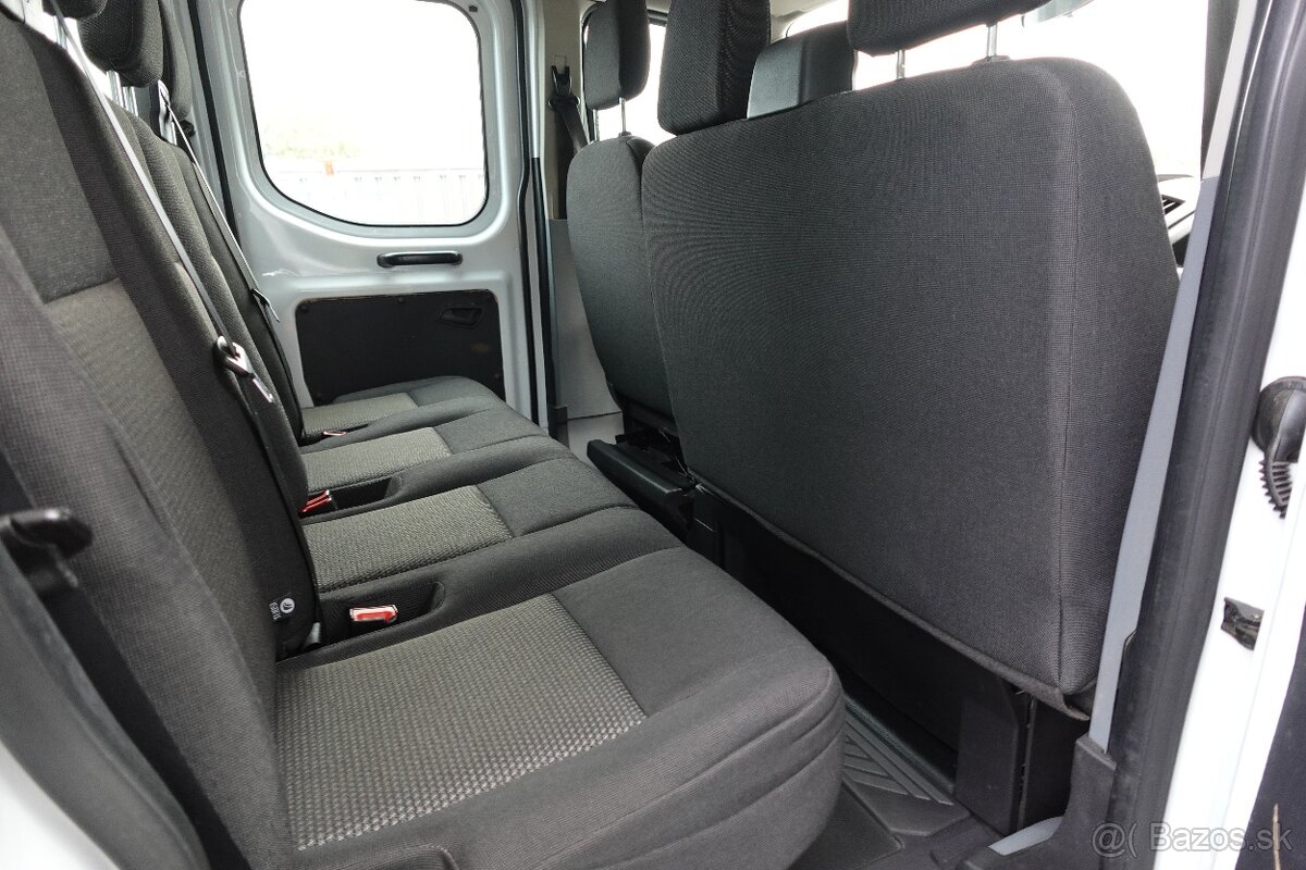 FORD TRANSIT 7MÍST DVOJKABINA 3 STRANNÝ SKLÁPĚČ 2.0TDCI KLIM - 9
