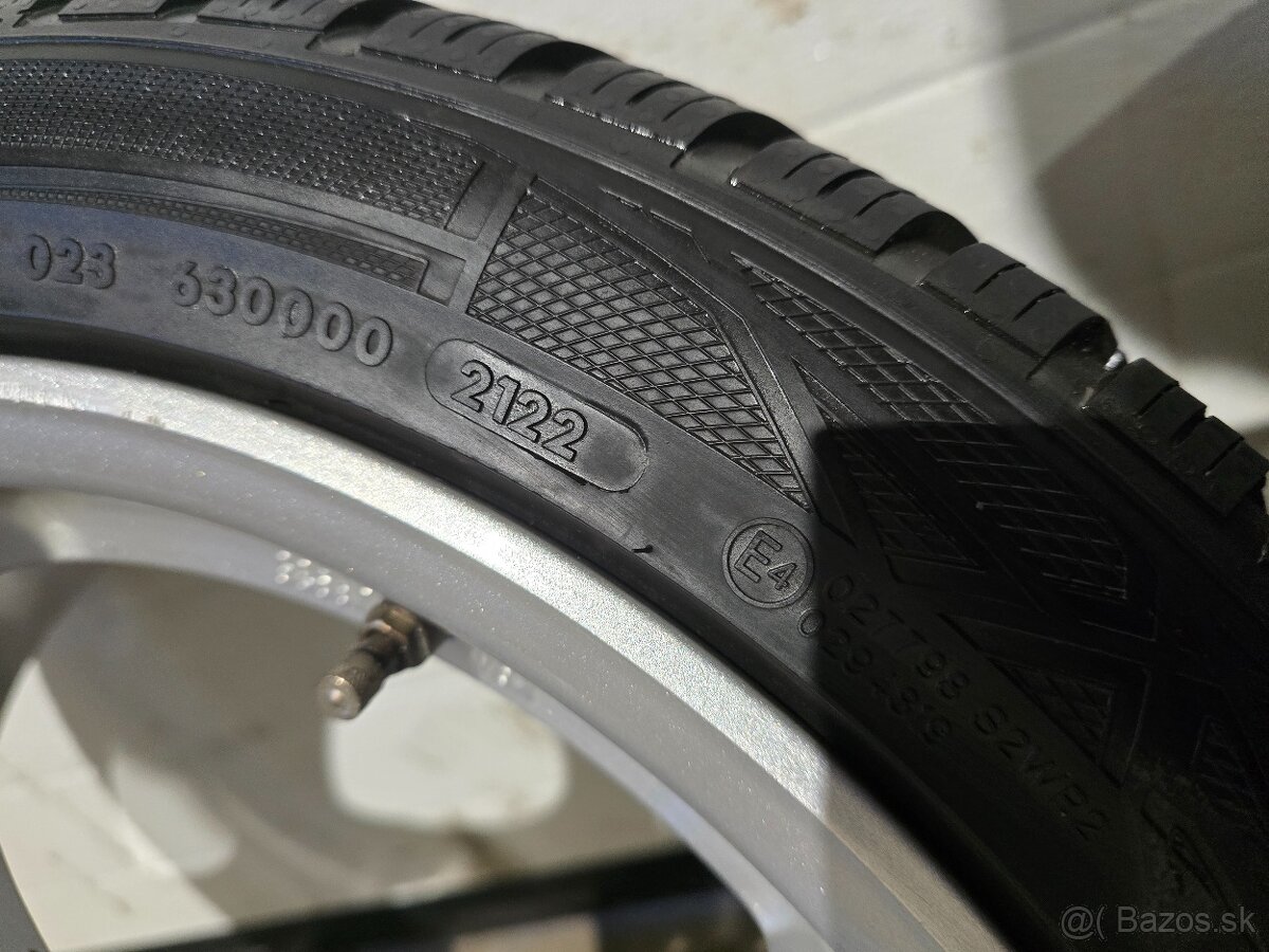 Zimná Sada RONAL 5x100+Zánovné Pneu 215/45 R17 - 9