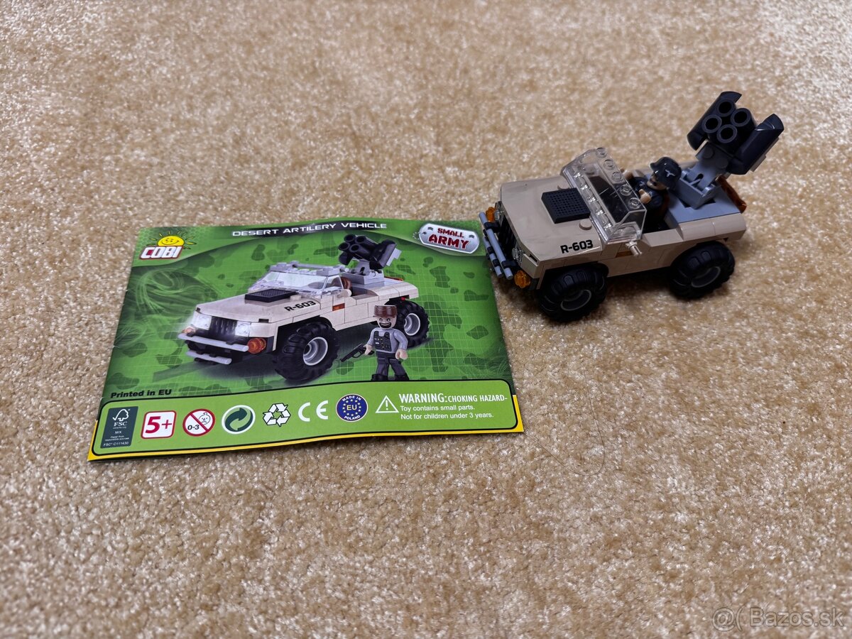 Cobi tanky - sada 7ks - 9