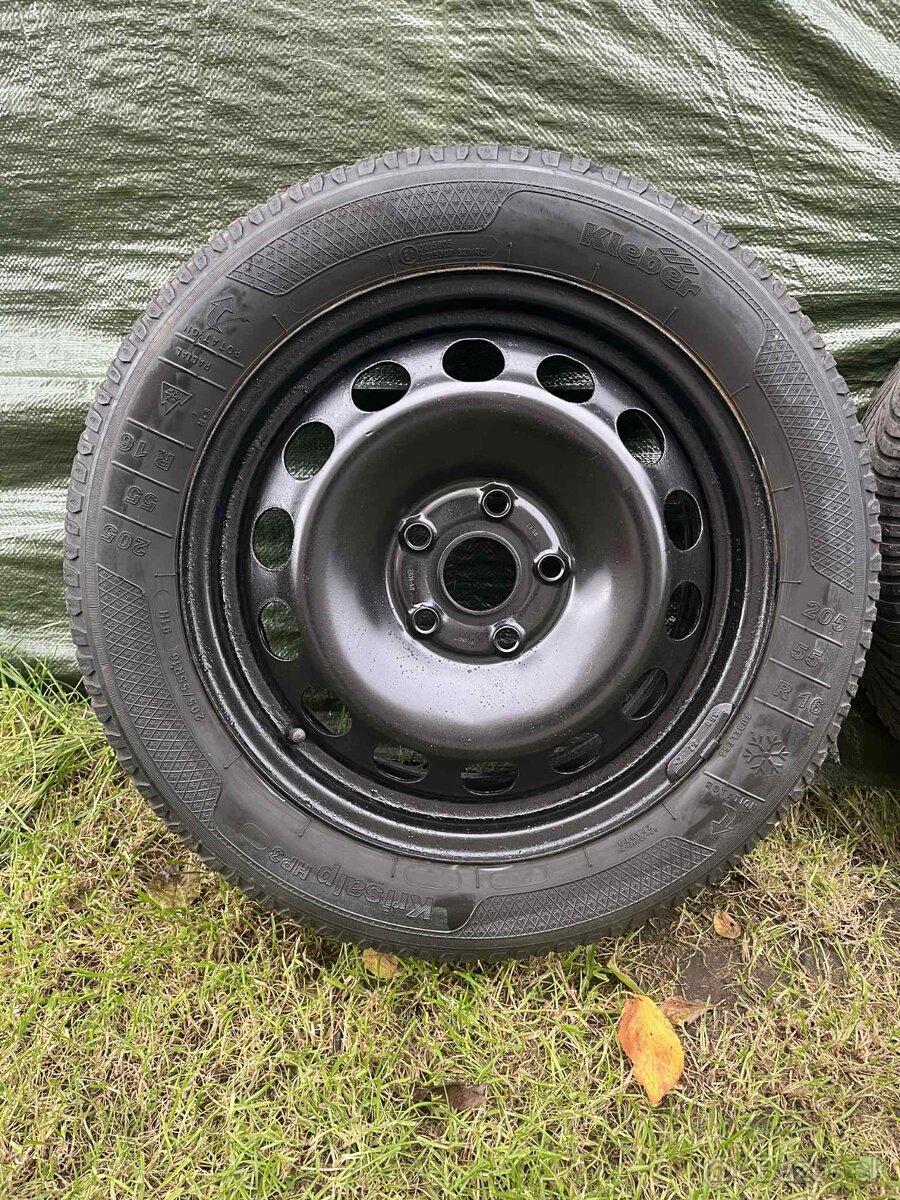 Plechové disky aj zo zimnými pneumatikami 5x112 R16 - 9