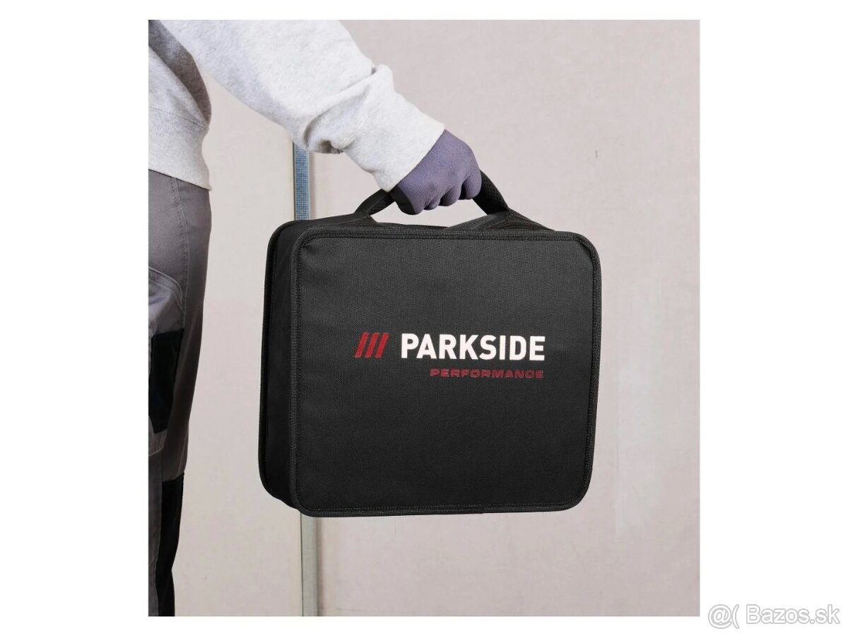 Parkside Performance vŕtací skrutkovač 80Nm 12V - sada - 9