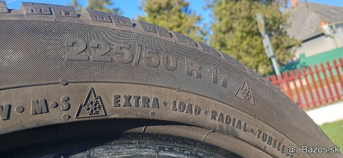 225/50 r17 zimné pneumatiky, Continental RFT - 9