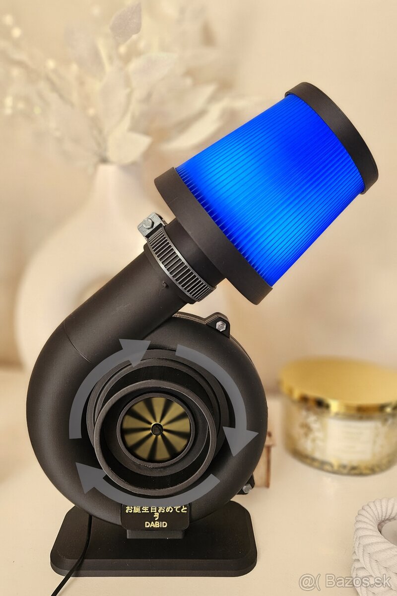 TURBO LAMP - dekoratívna lampa v tvare turba - 9