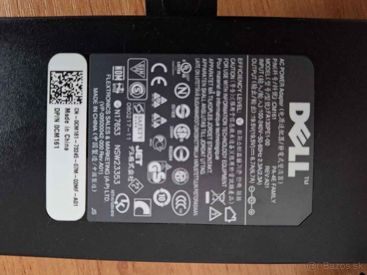 Dokovacia stanica Dell PR03X + AC adaptér 130W - 9