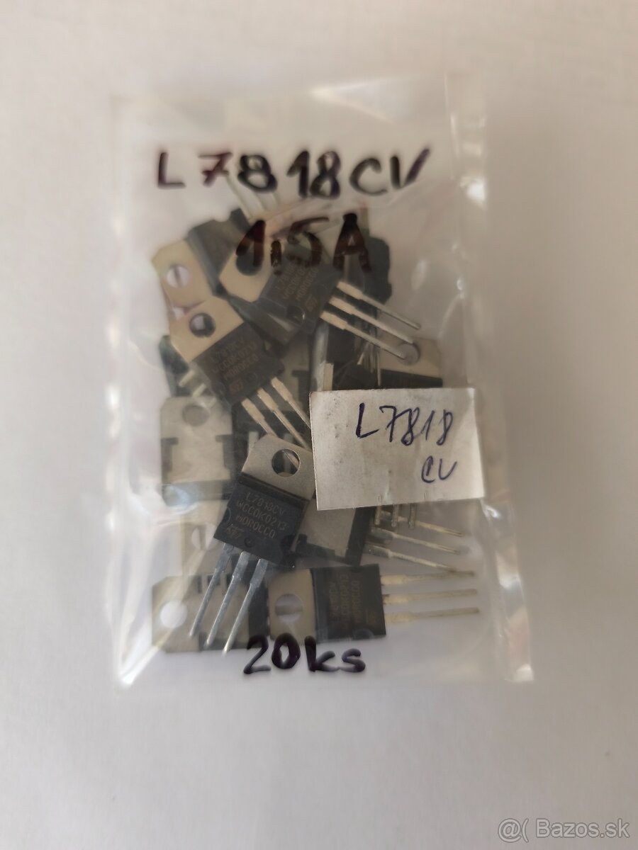 Lineárny stabilizátor napätia L78xxCV - 9