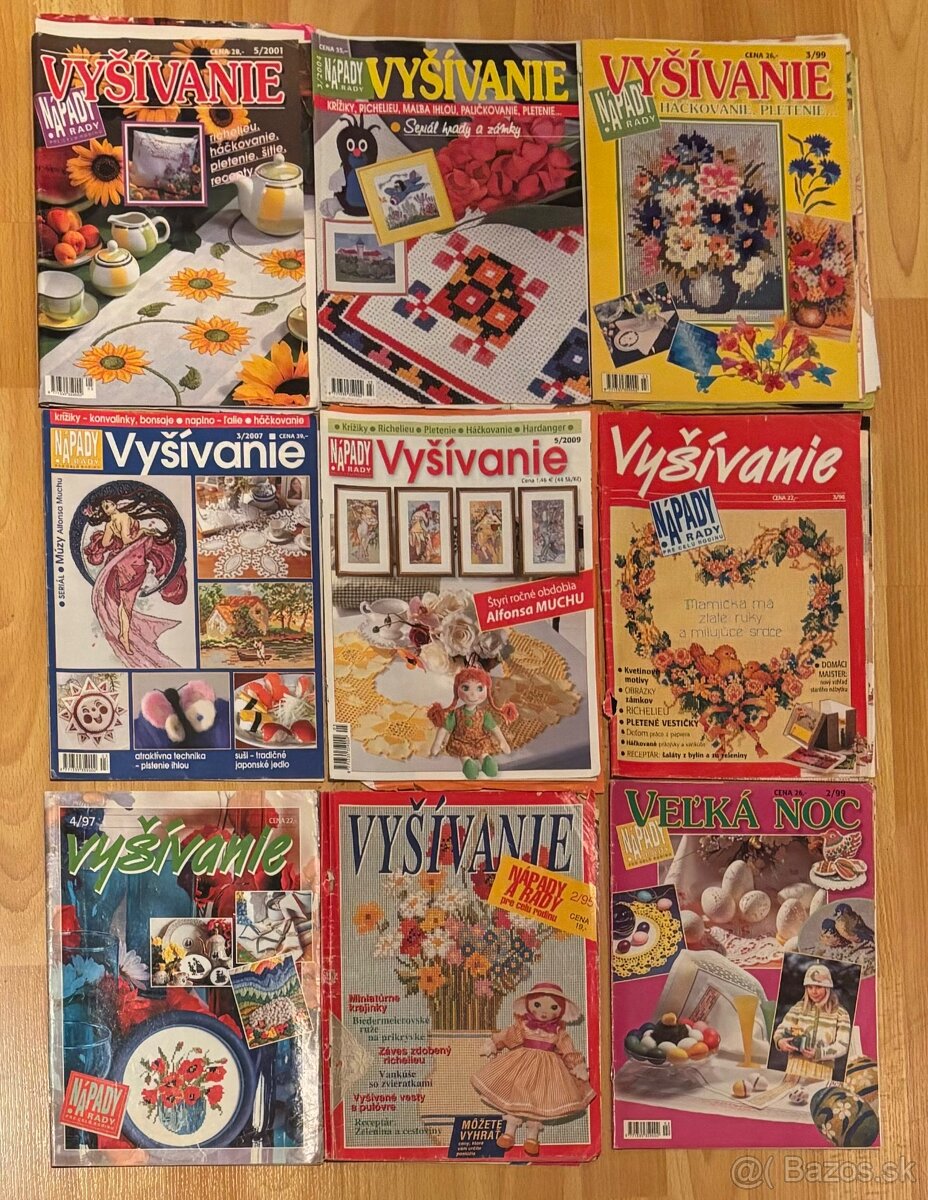 Podklady na vyšívanie/ háčkovanie - 9