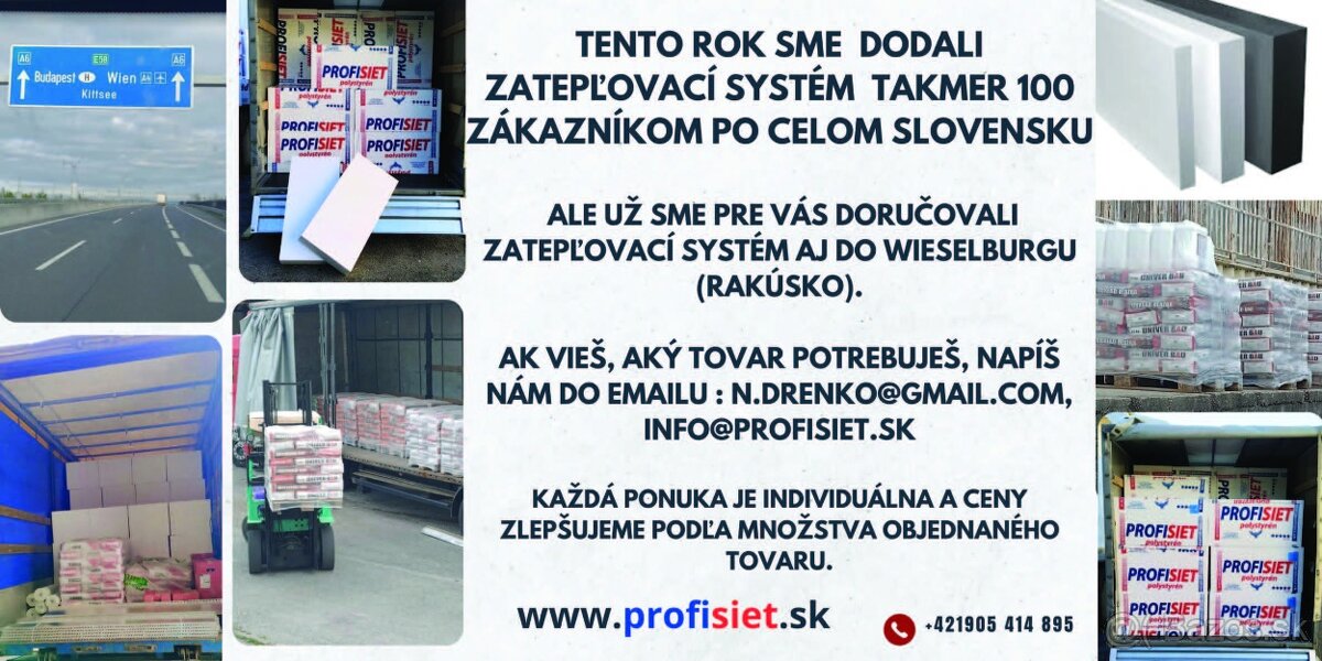 Polystyrén fasádny EPS 10cm - 9