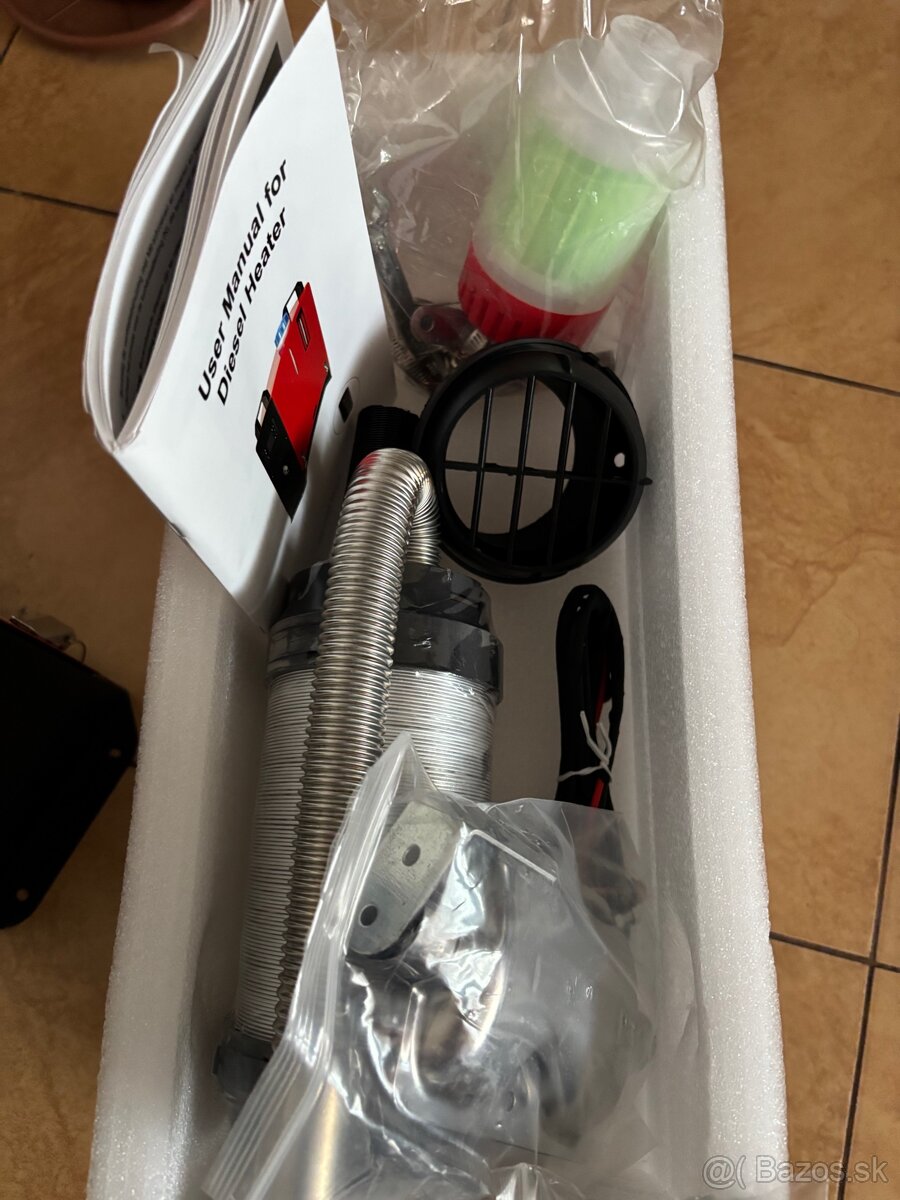 Nezávislé kúrenie VEVOR – nové, kompletná sada (diesel) - 9