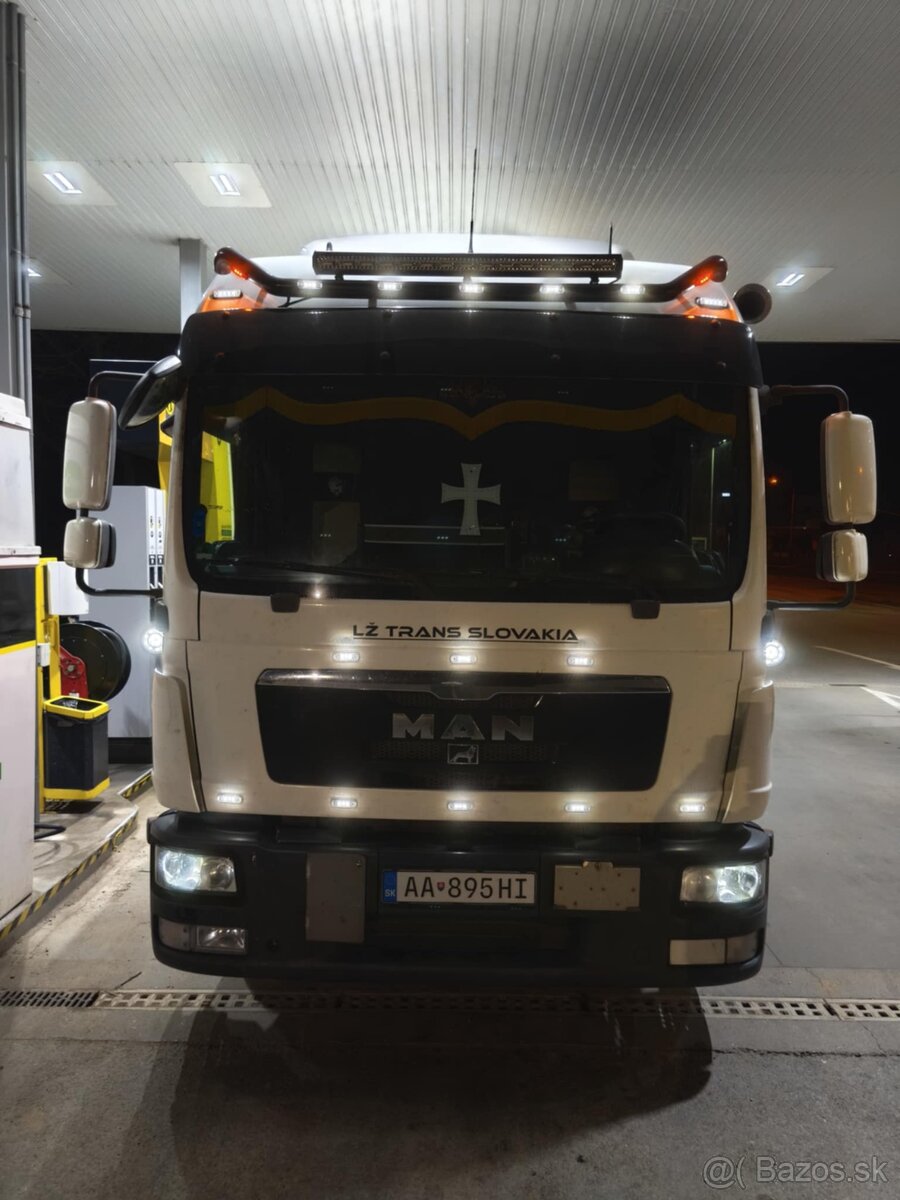 MAN TGL 12.250 XXL + hydraulické čelo - 9