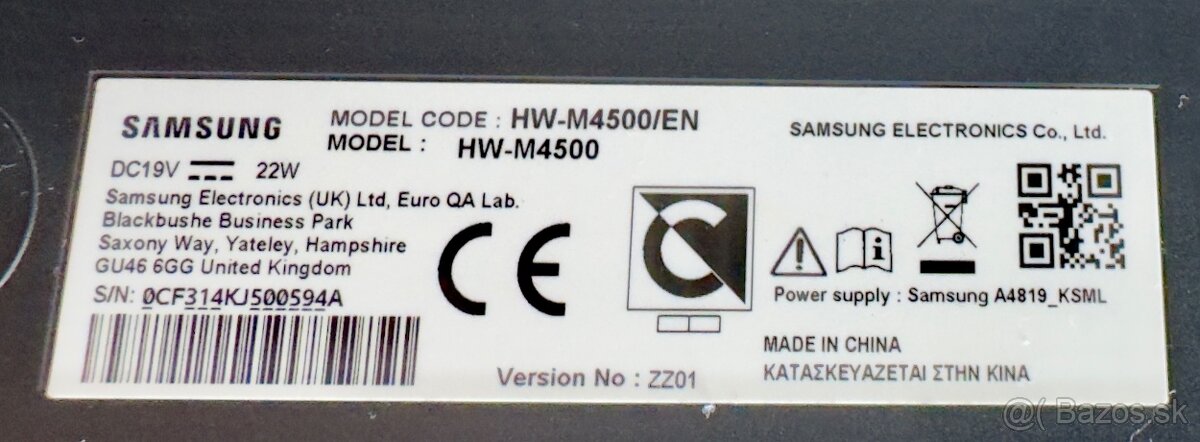 Predám TV Samsung UE55MU6452 + Soundbar - 9