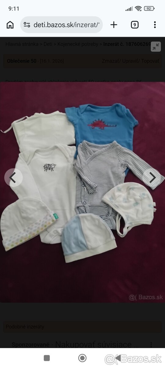 Predám balík oblečenie - 9