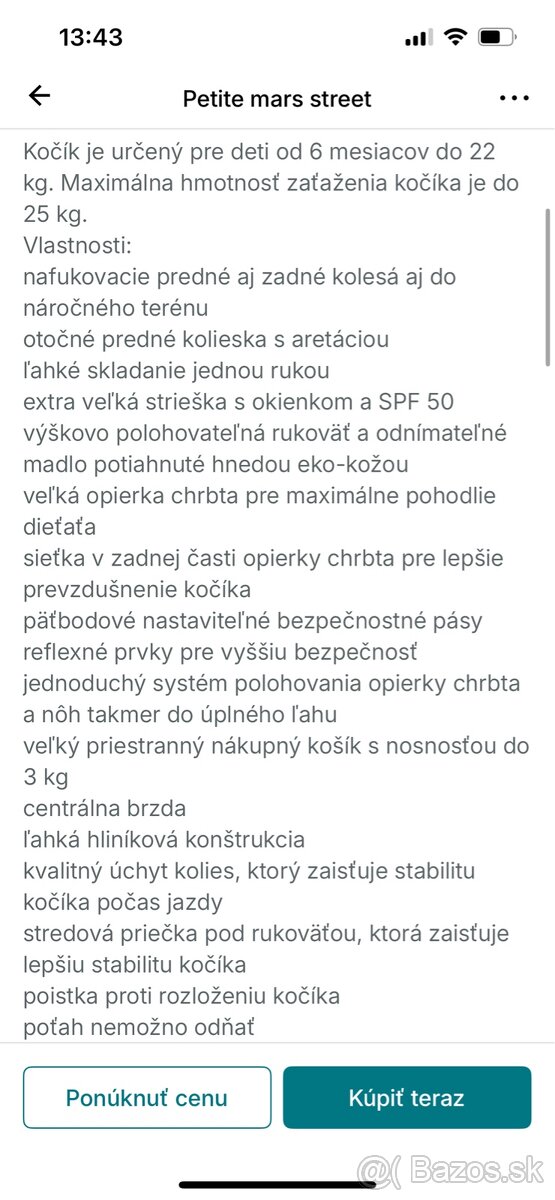 Petite&Mars Street Air+ - 9