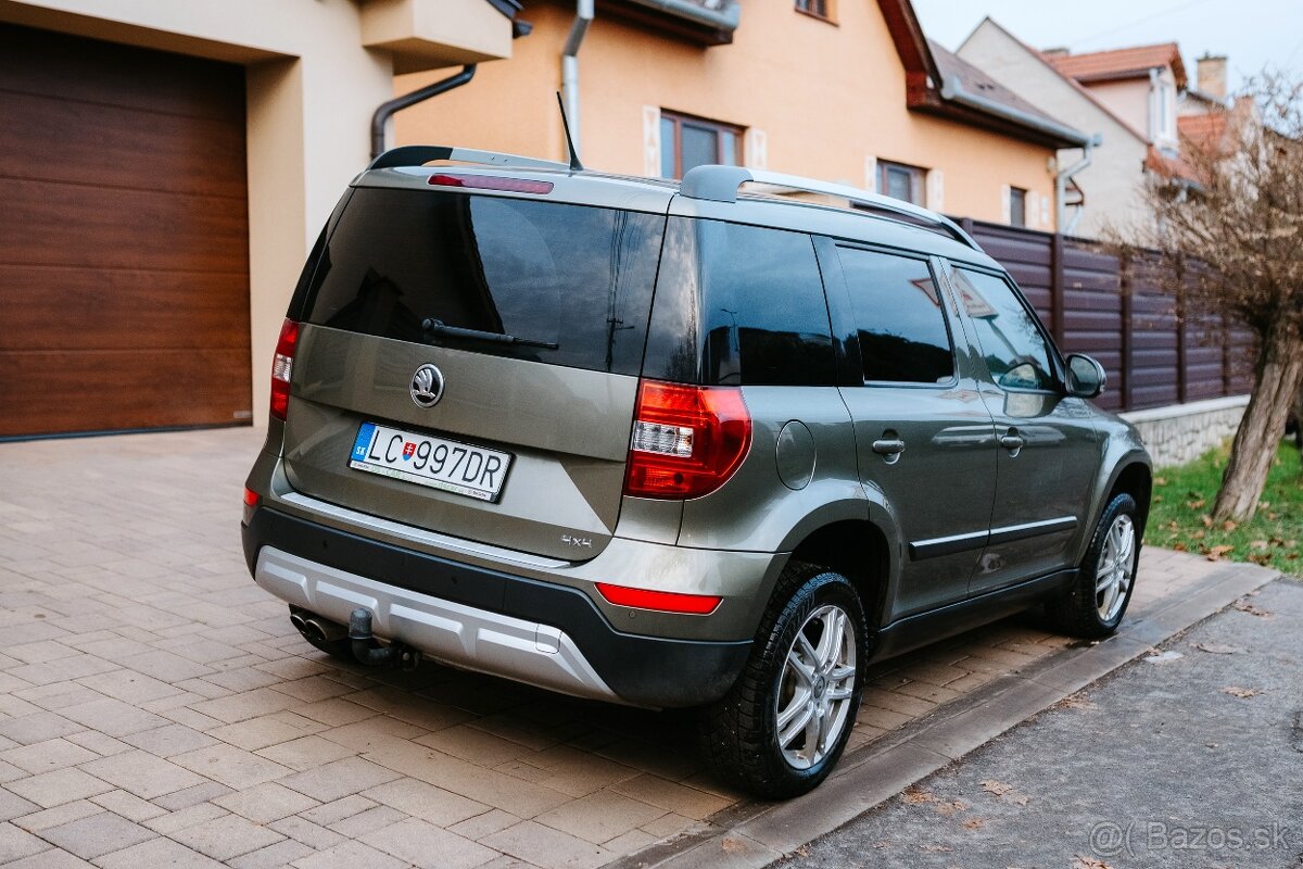 Skoda Yeti 2.0 TDI 4x4 TOP STAV - 9