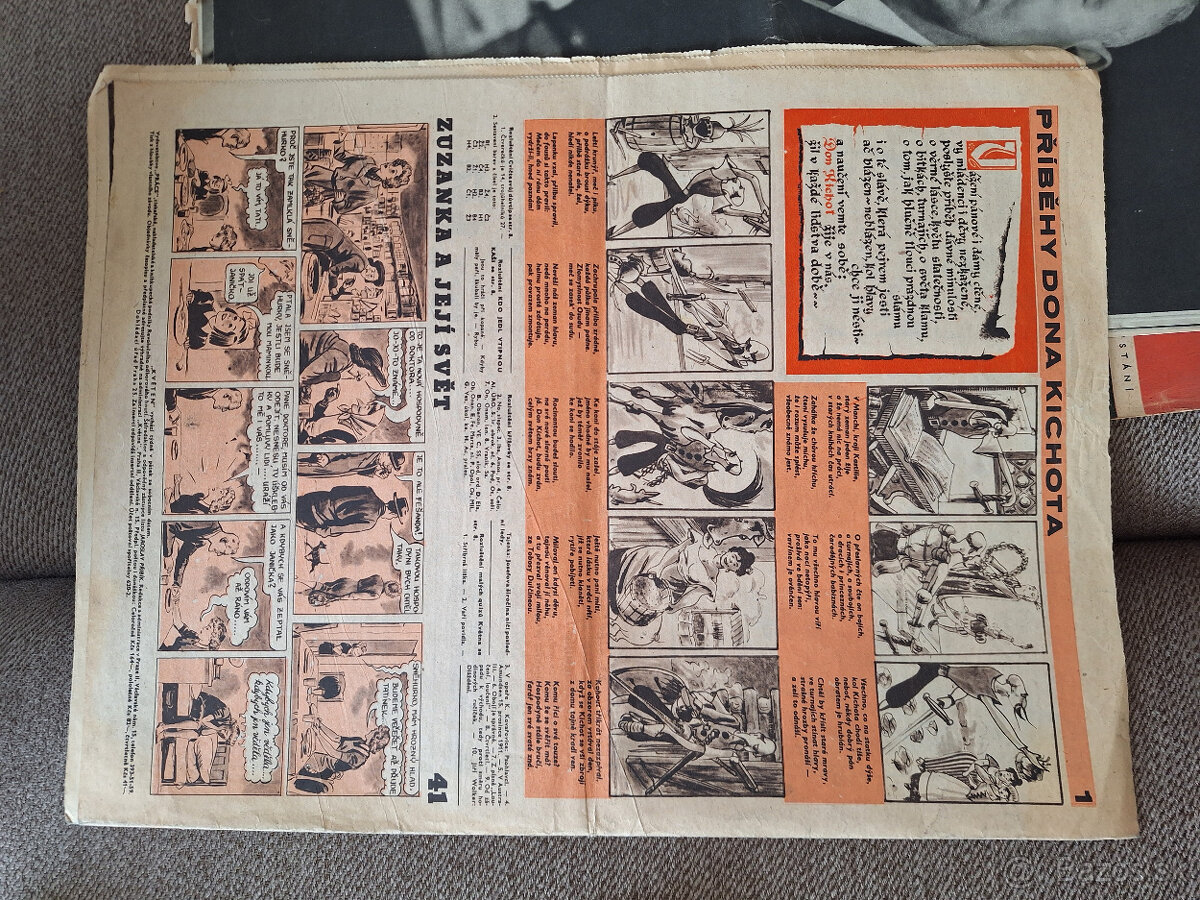 Tlačoviny, noviny rok 1937 Masarik prezident - 9