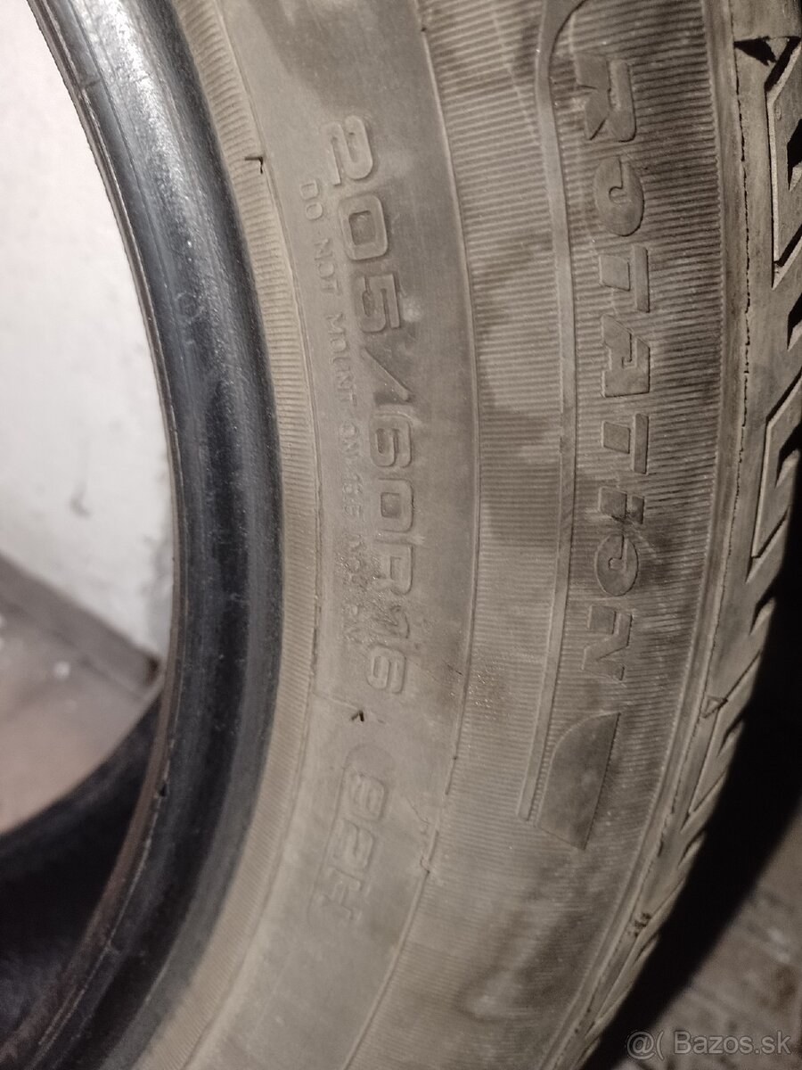 Pneumatiky 205/60r16 4kusy - 9