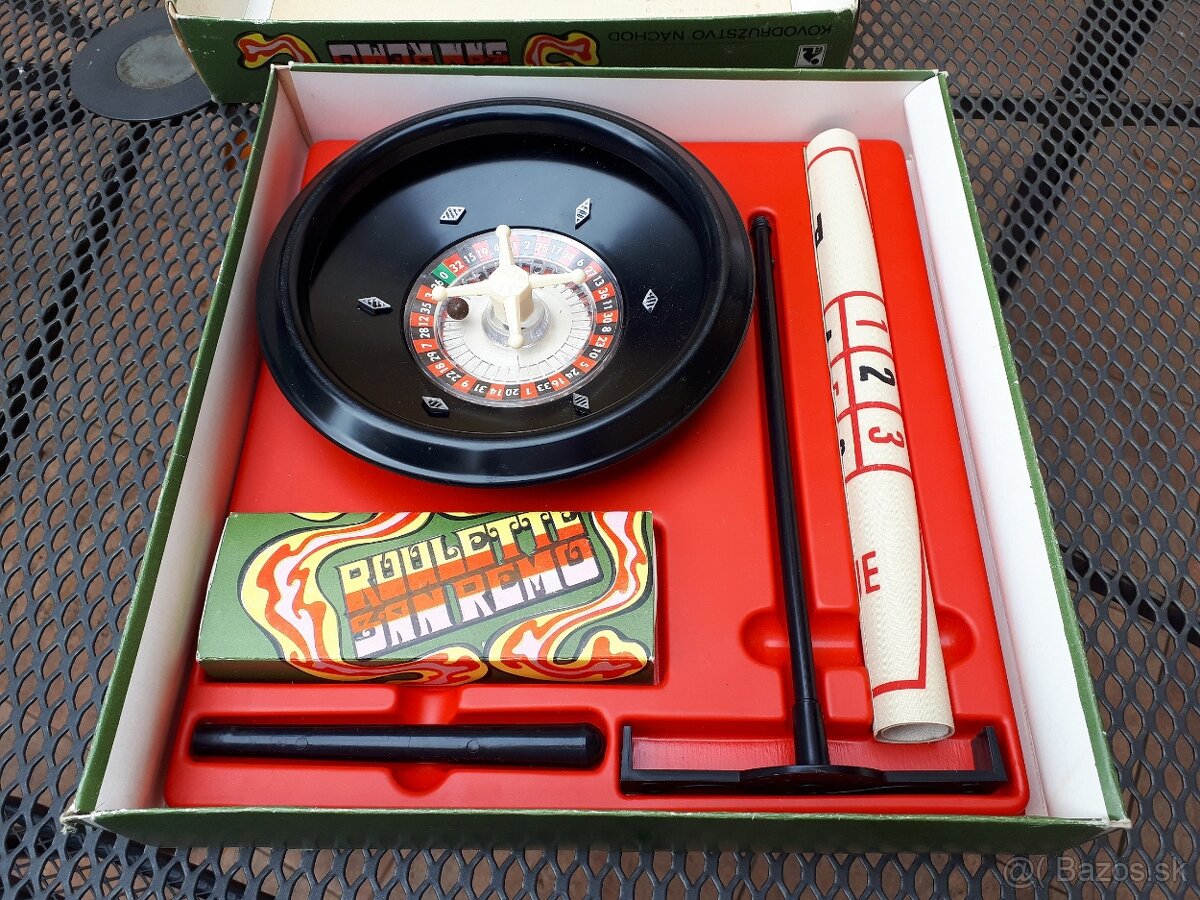 Stara hracka : Ruleta od KDN / KADEN - 9