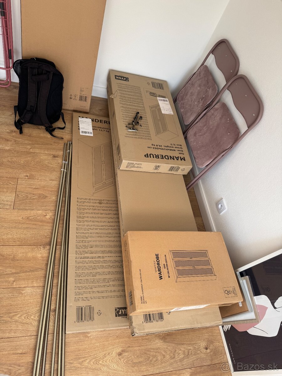 Dvojica úplne nových šatníkových skríň - 9