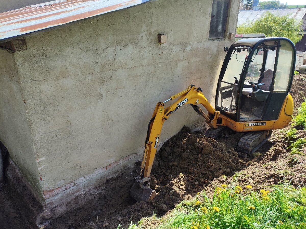 Zemné a Výkopové práce minibagrom - 9