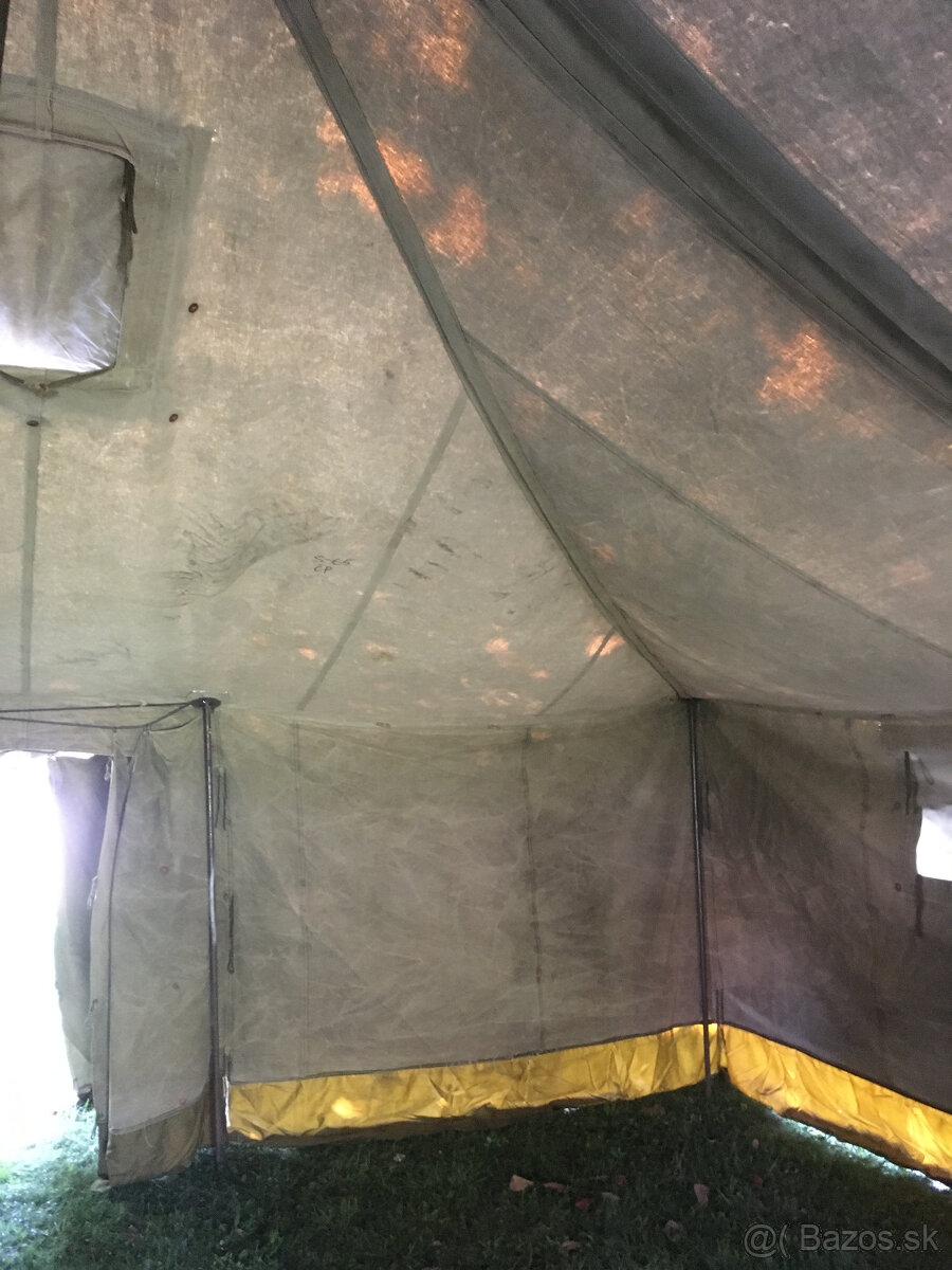 Vojenský stan S-65, 6x6m - 9