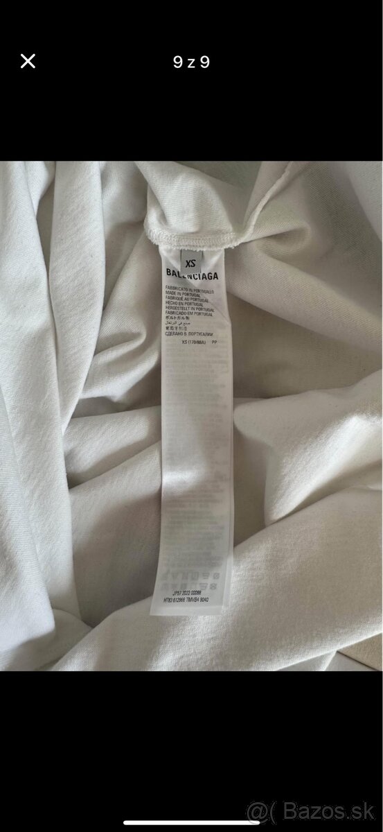 Balenciaga tričko - 9