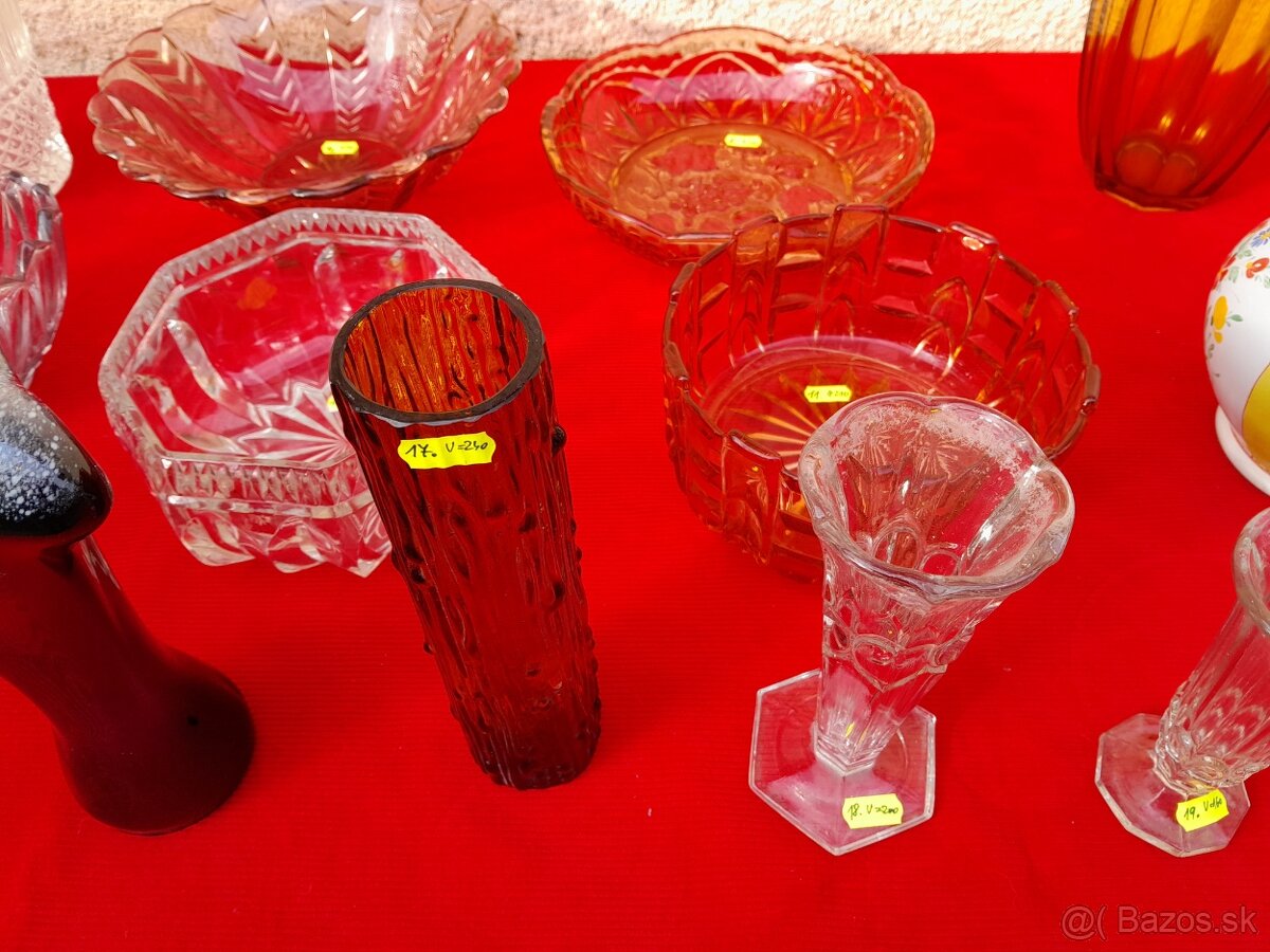 Staré historické sklo. - 9