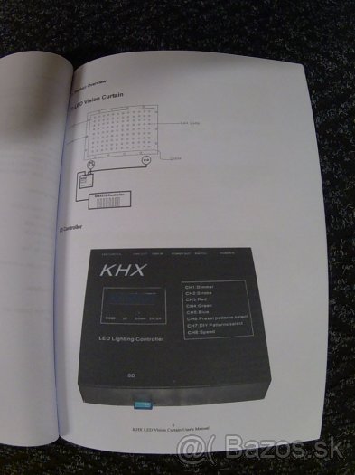 Exkluzívna LED opona 15m x 40cm - 9