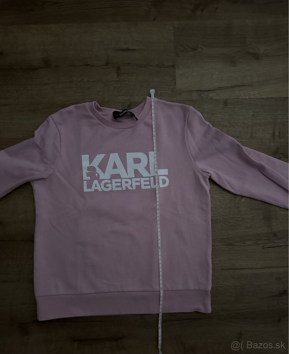 Ružové dámske mikiny Karl Lagerfeld a Calvin Klein - 9