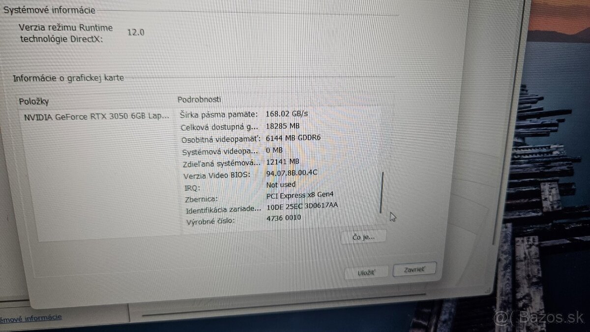 Herný notebook Lenovo - aj vymením - 9