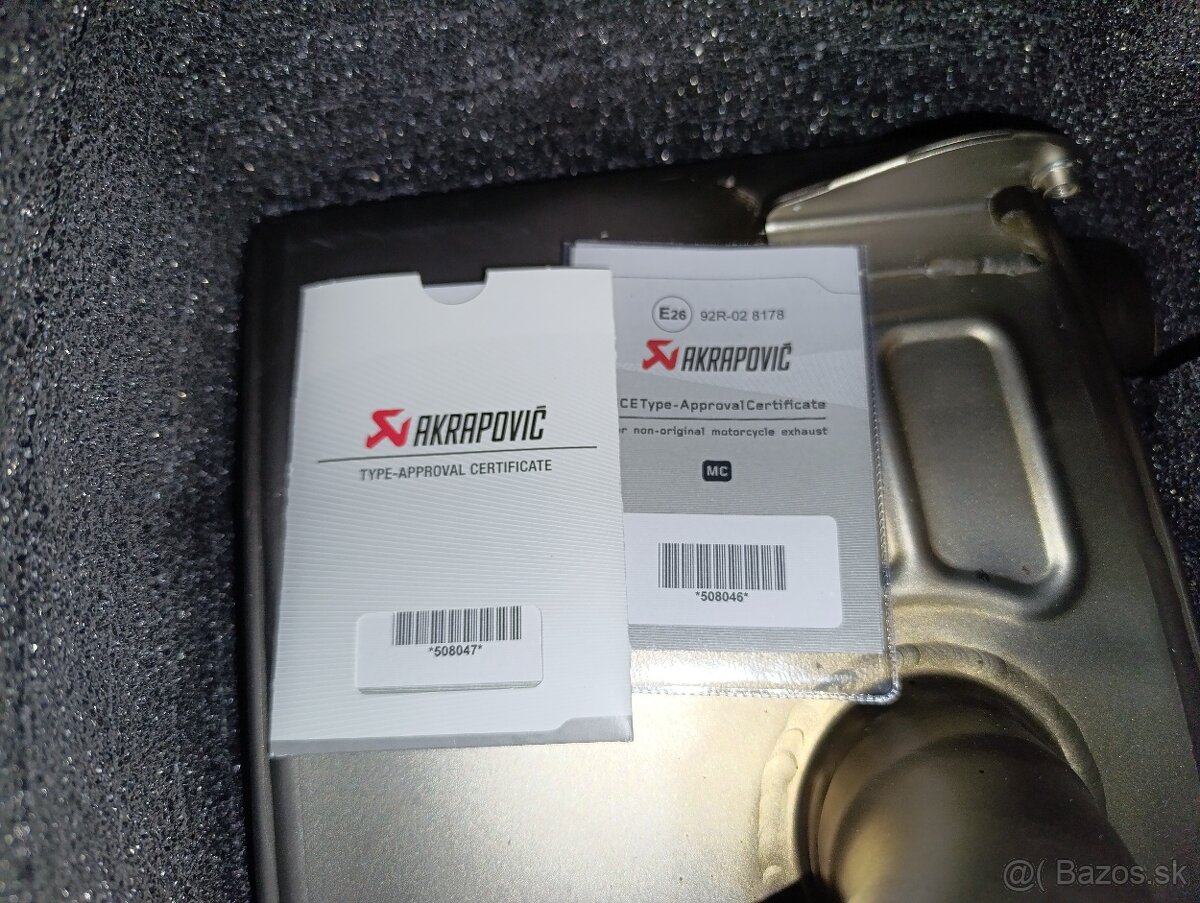 Mv agusta racing kit akrapovic EVO - 9