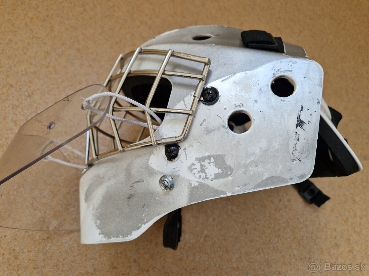 Brankárska maska CCM youth + plexi - 9