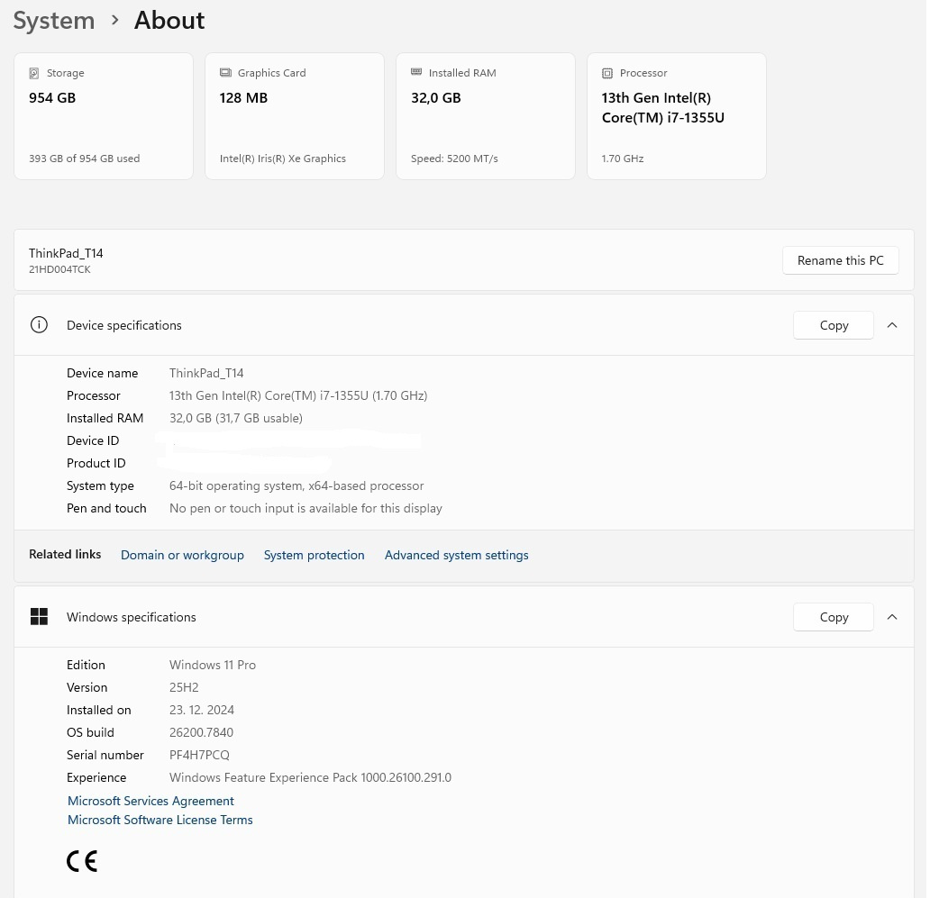Lenovo ThinkPad T14 Gen 4 (21HD004TCK) - 9