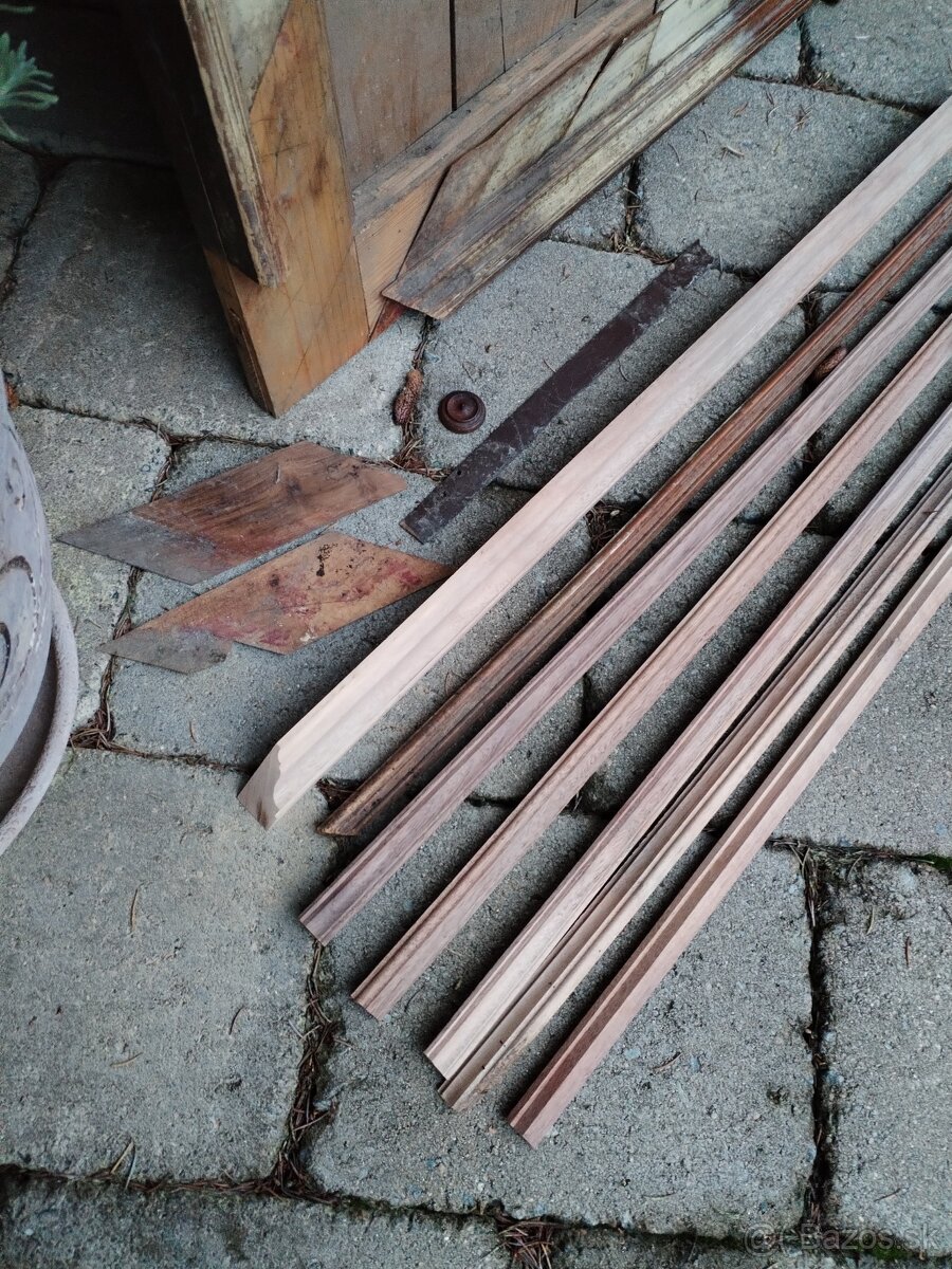 Starožitné zrkadlo +veľký rám - 9