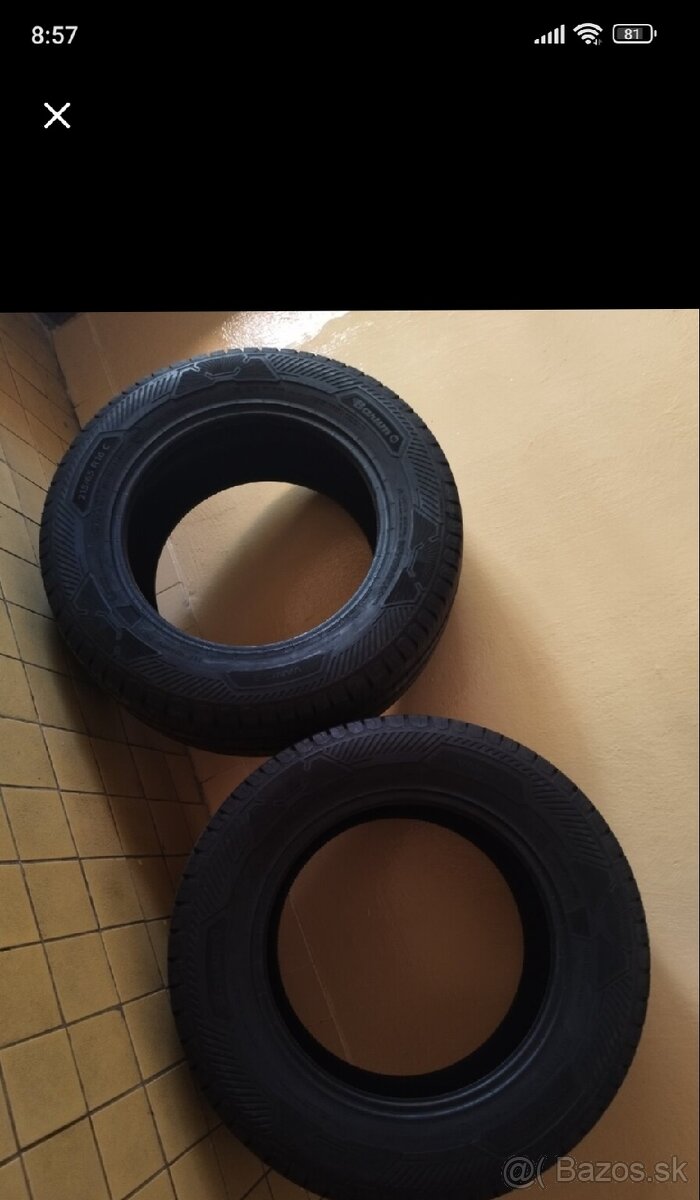 letne pneumatiky 215/65 r16C vw caravelle - 9