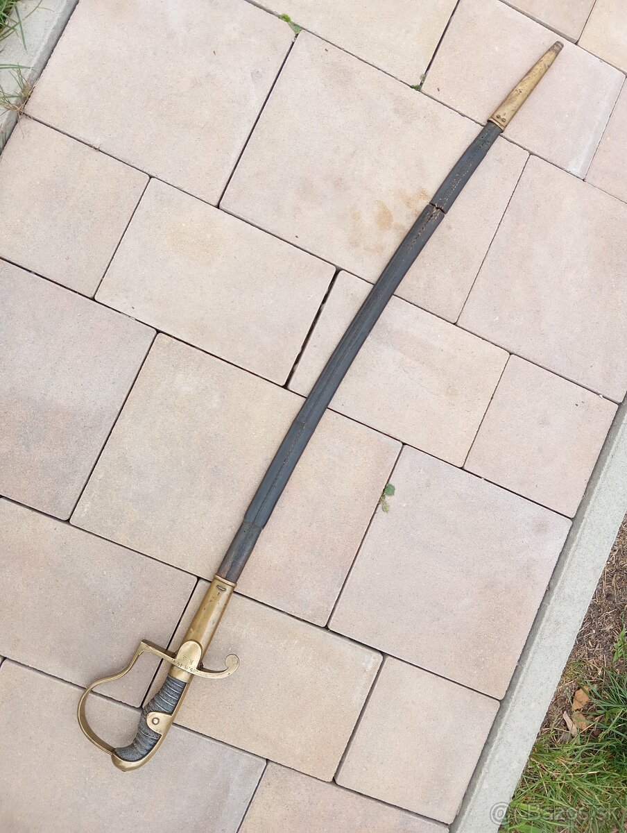 Starožitná šabla meč. Nemecko - 9