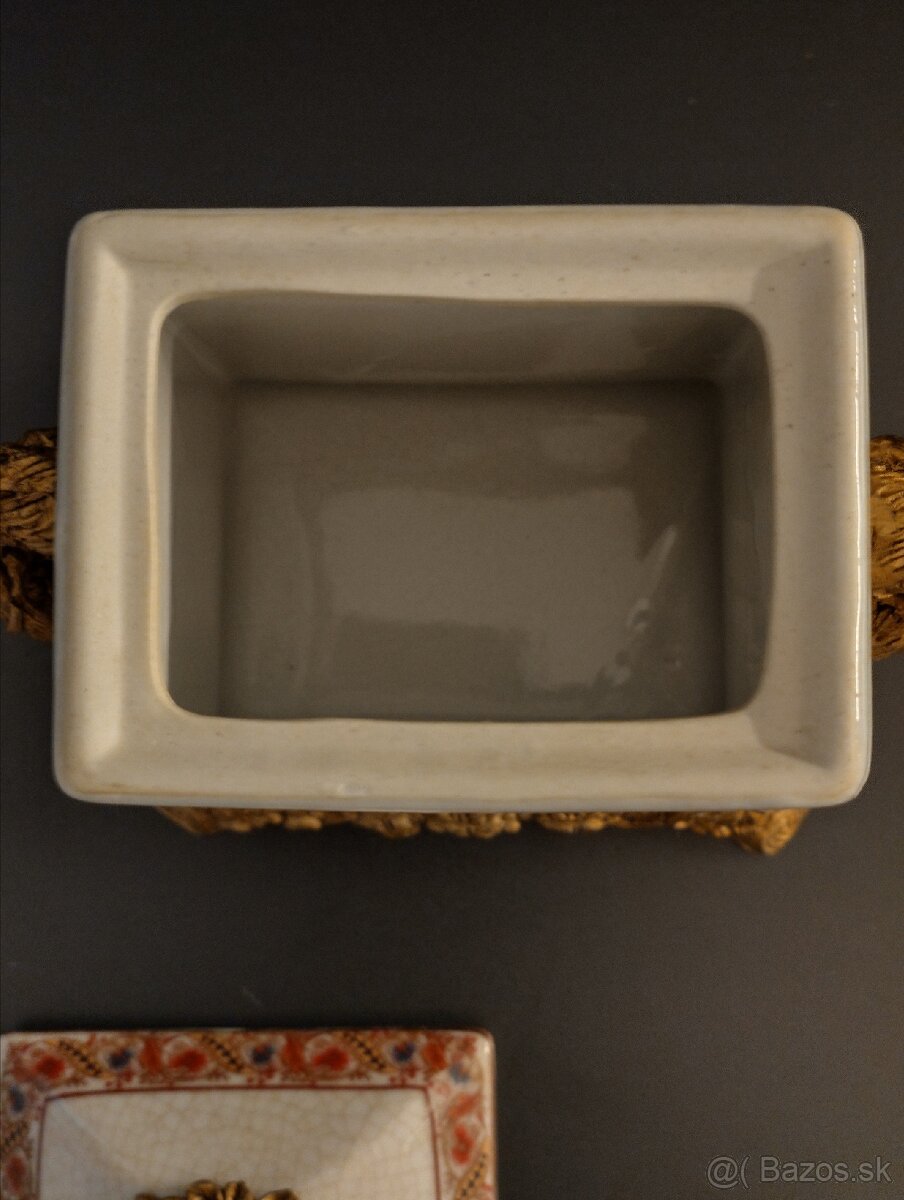 Vintage keramický box. - 9