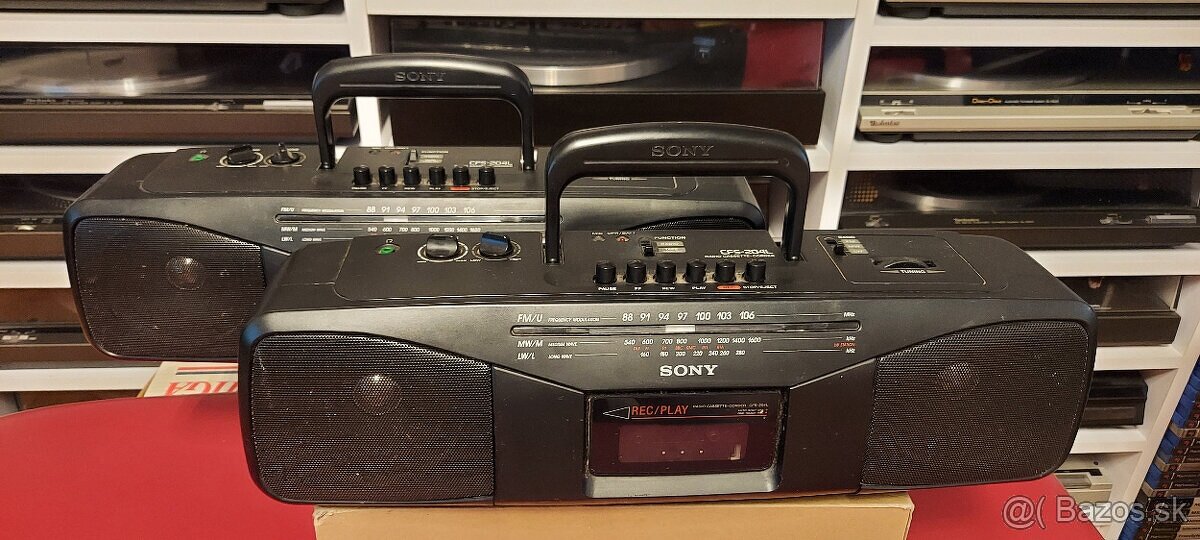 Predám rádiomagnetofóny Panasonic, Sony a JVC - 9