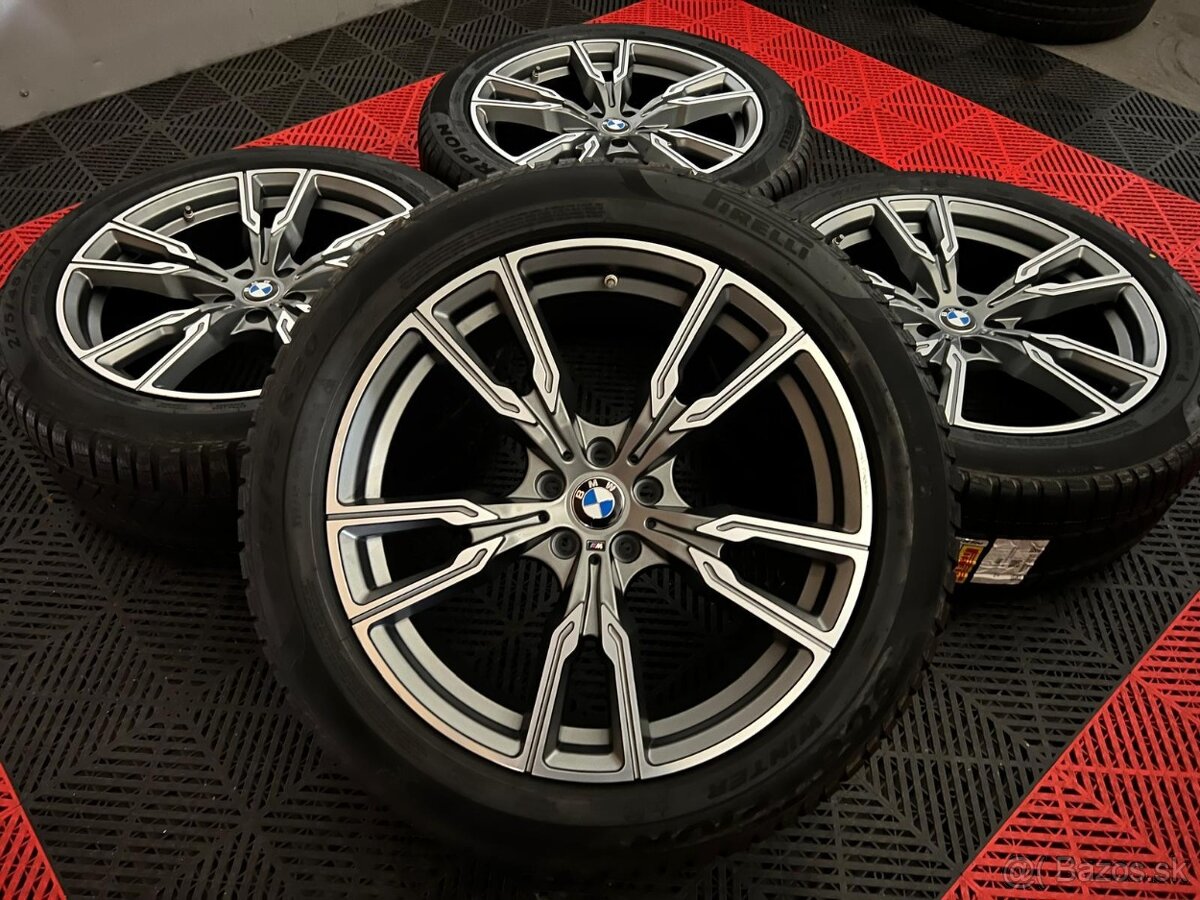 2. Alu BMW M-packet X5 X6 G06 G05 R20-zimné nové - 9