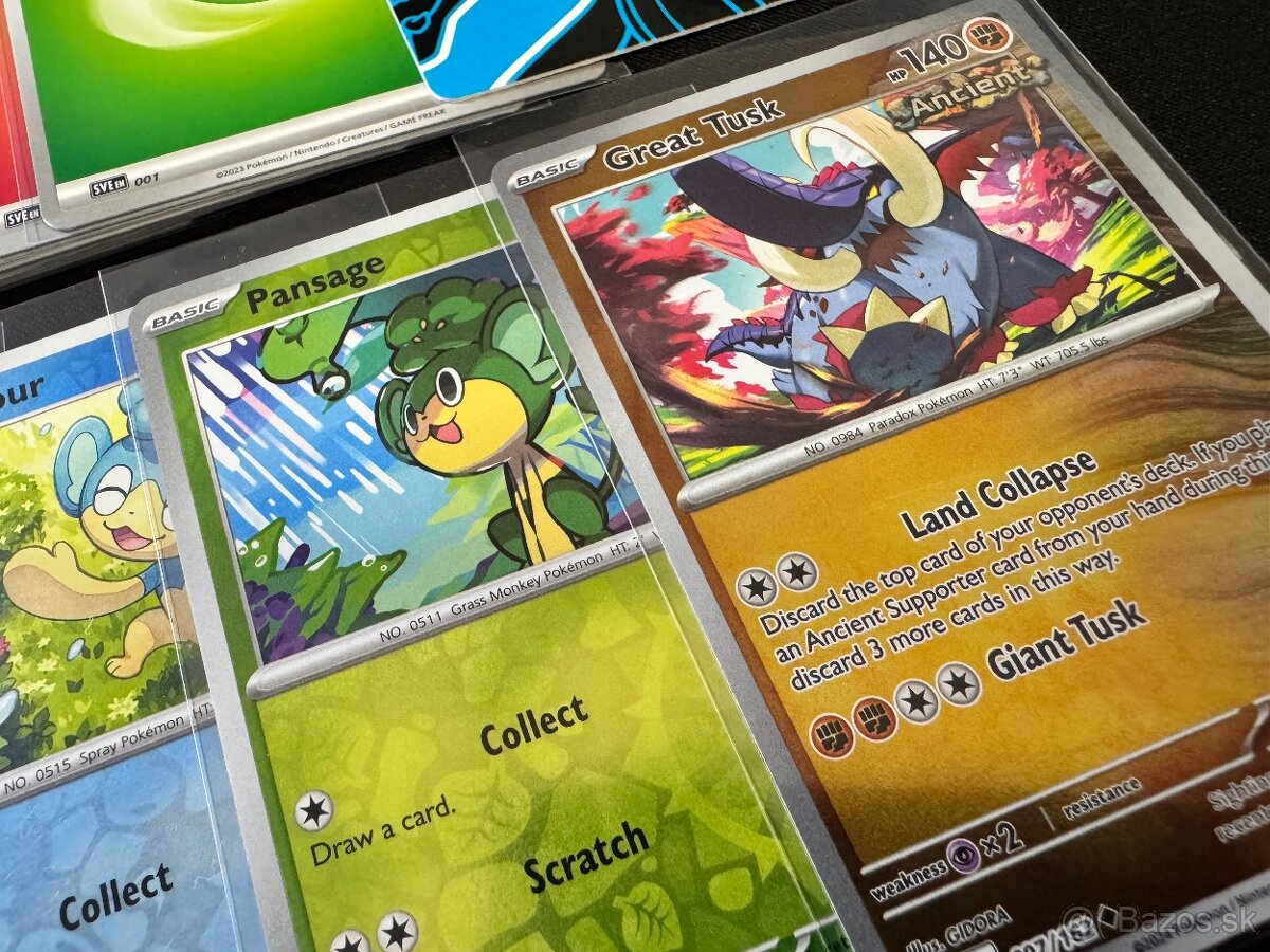 Pokemón MEGA balík (H): 100ks kariet v obaloch s EX + darček - 9