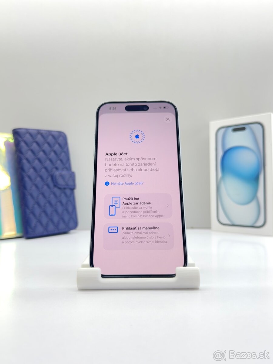 iPhone 15 128GB BLUE ORIGINÁL STAV+PRÍSLUŠENSTVO - 9