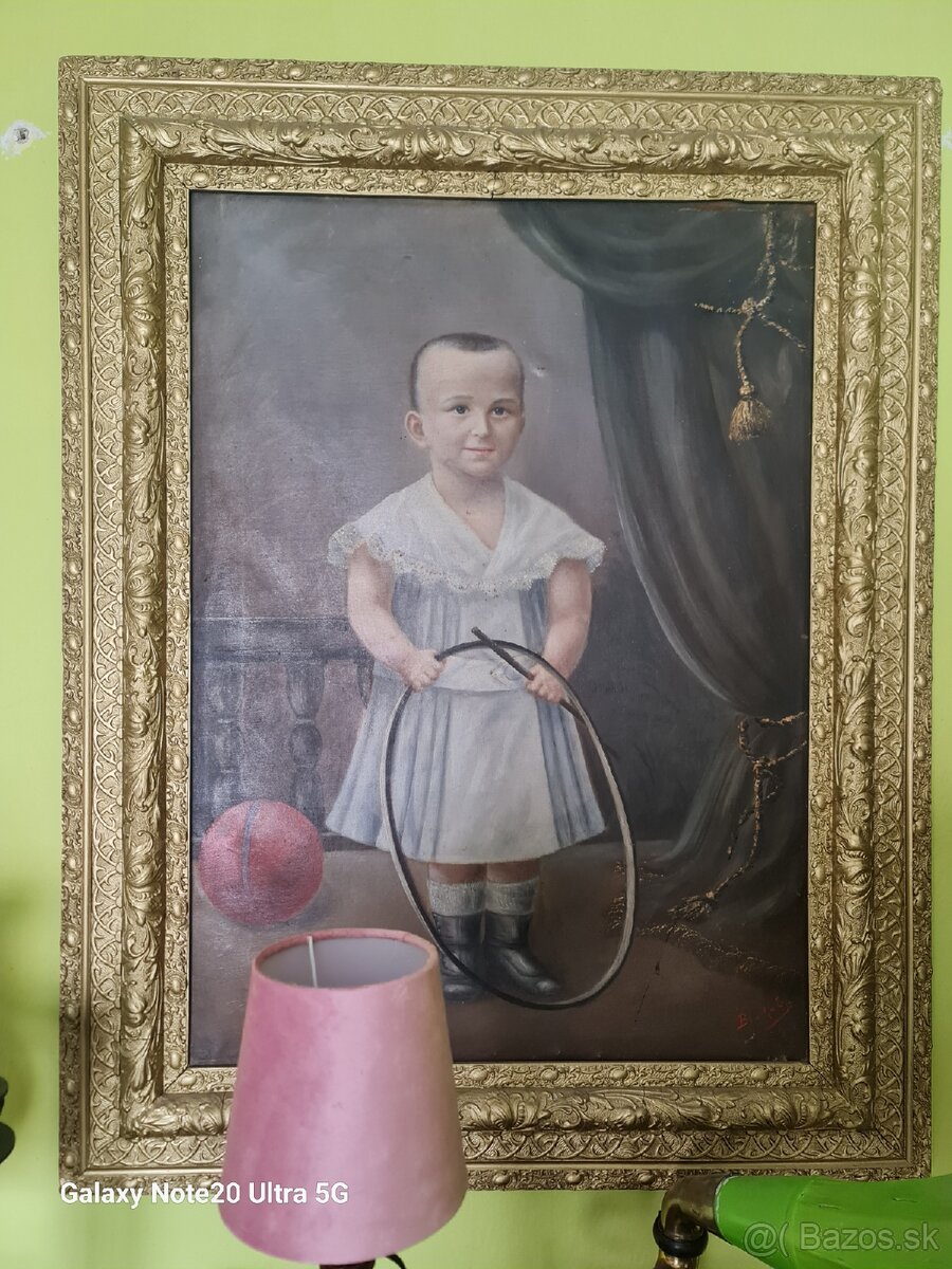 Rôzne stare obrazy, vsetko olej - 9