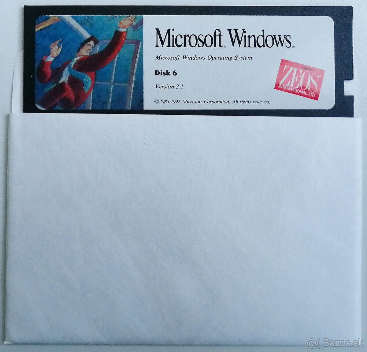 PREDÁM WINDOWS 3.1 1992 ZEOS USA-TOTAL RARE - 9