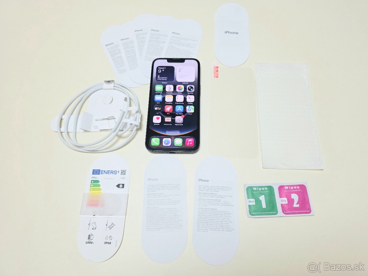 APPLE IPHONE 16e 128GB,BATERKA 100% - 9