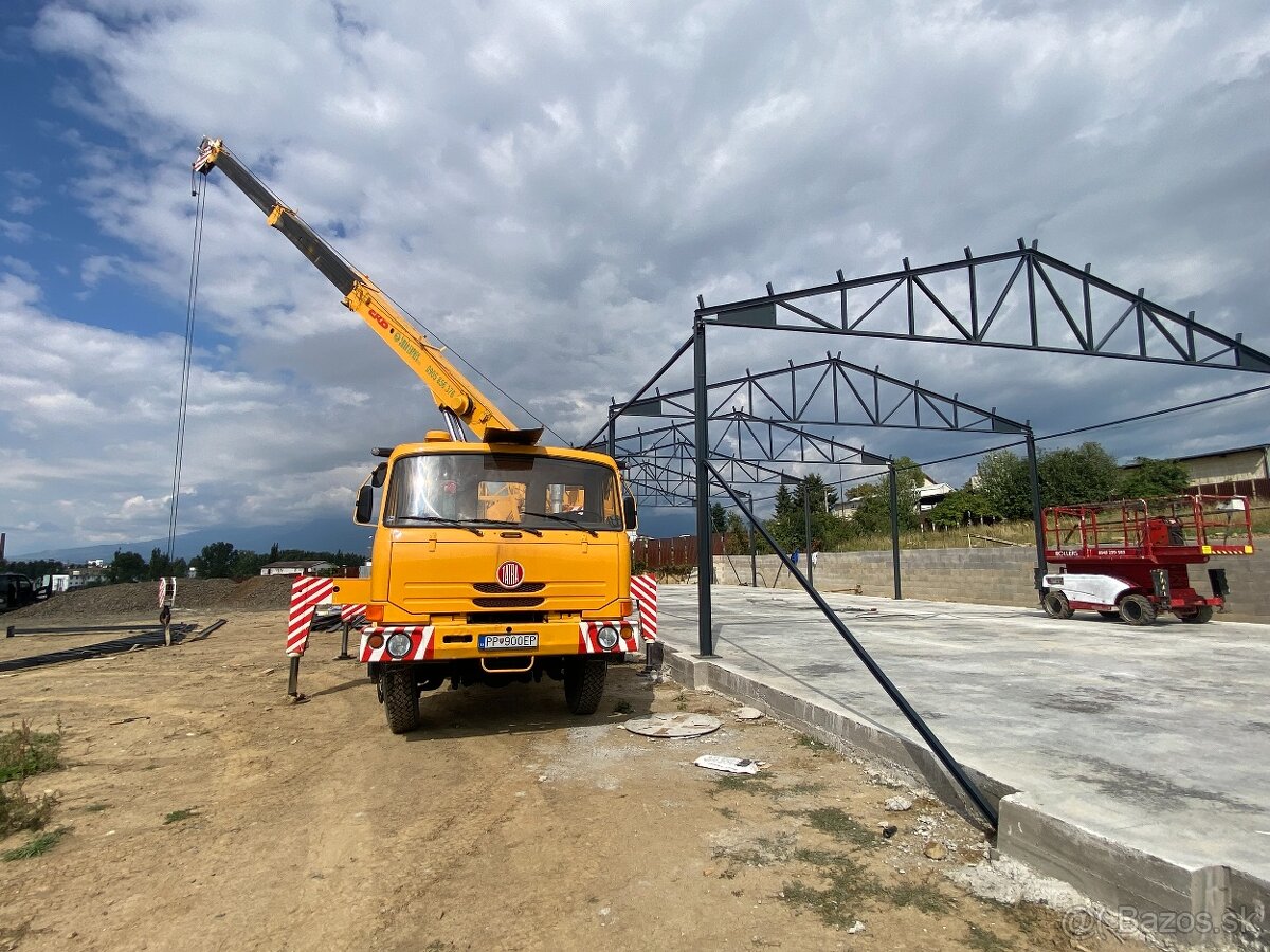 Konštrukcia haly 15x30x6m - 9