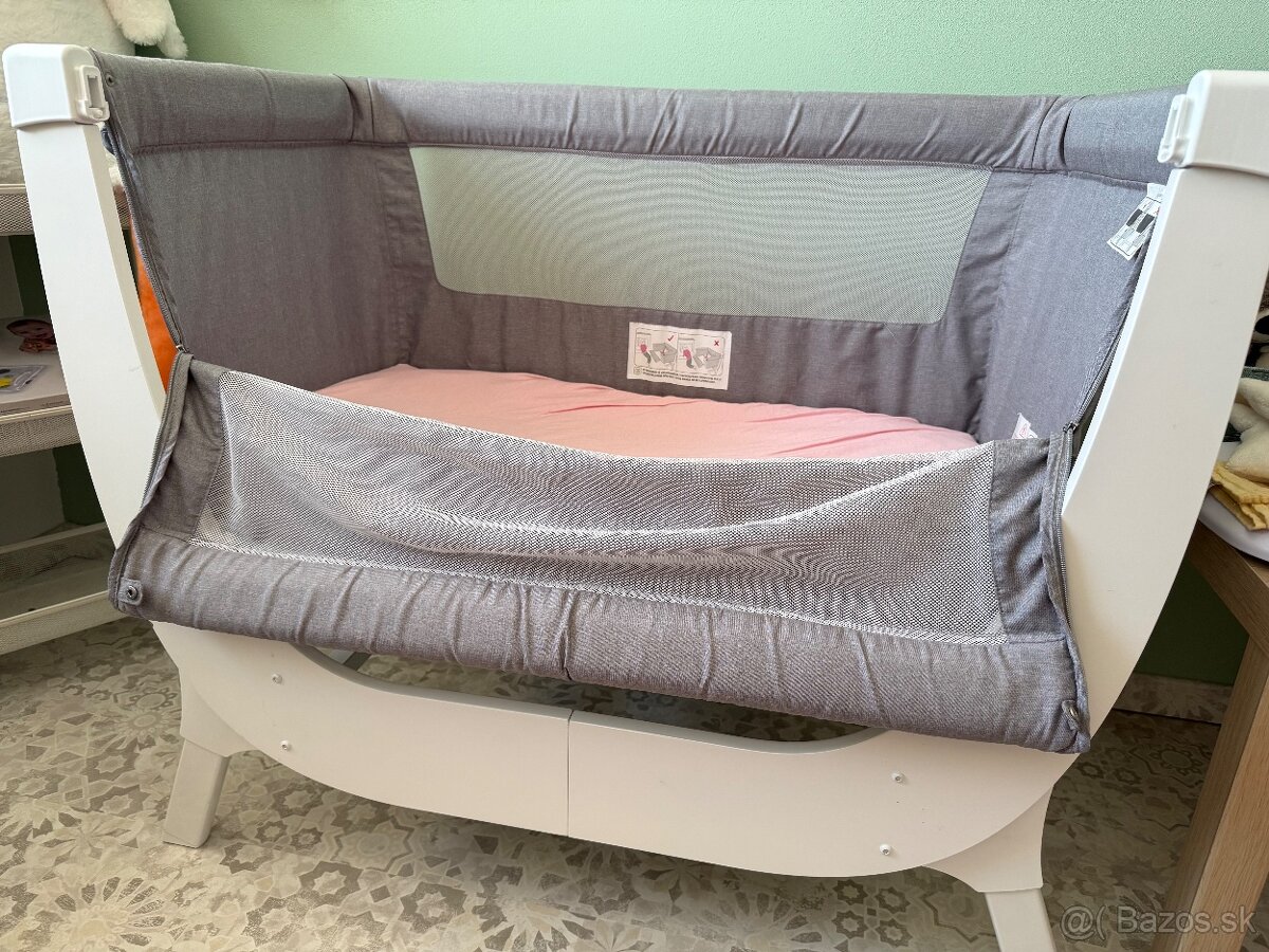 Rastúca posteľ schnuggle air crib - 9