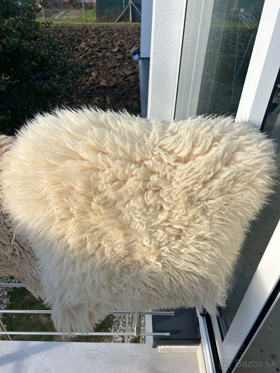 Pravé kožušiny z domácich oviec/barana - 9