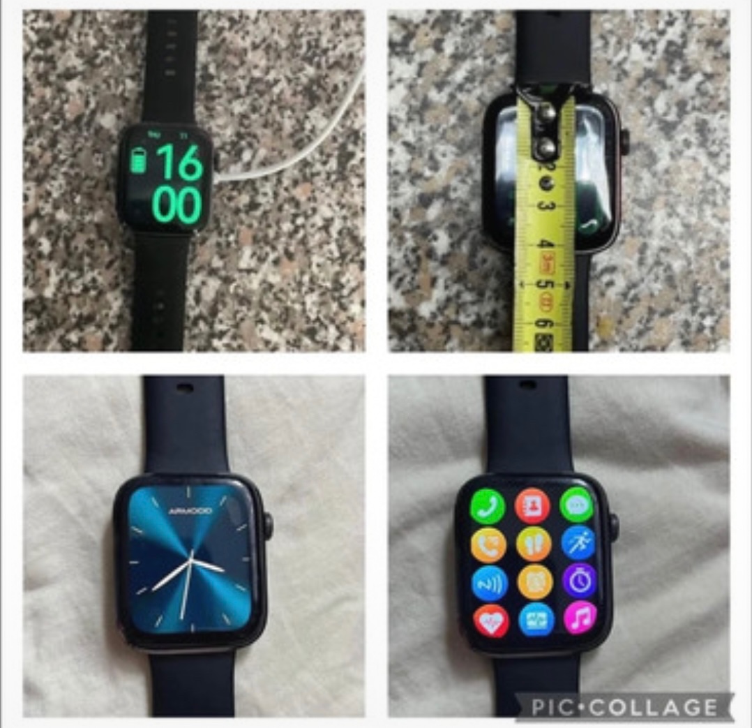 Smart hodinky ARMODD Squarz 11 Pro čierne 44mm - 9