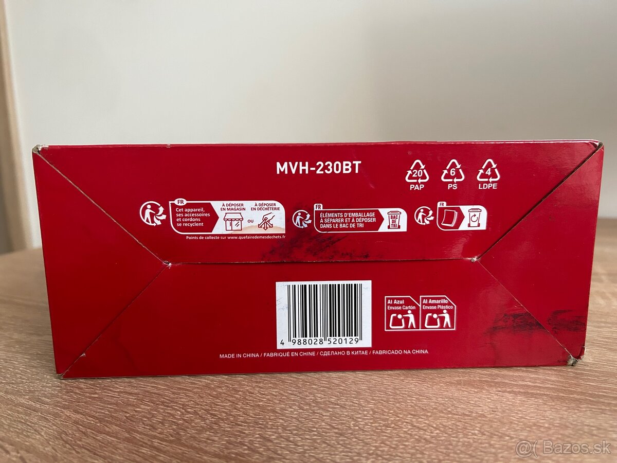 Týžden používané autorádio Pioneer MVH-230BT - 9