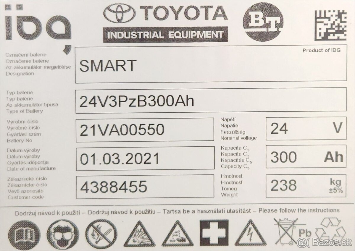 VZV Toyota BT Staxio SPE160L - 9