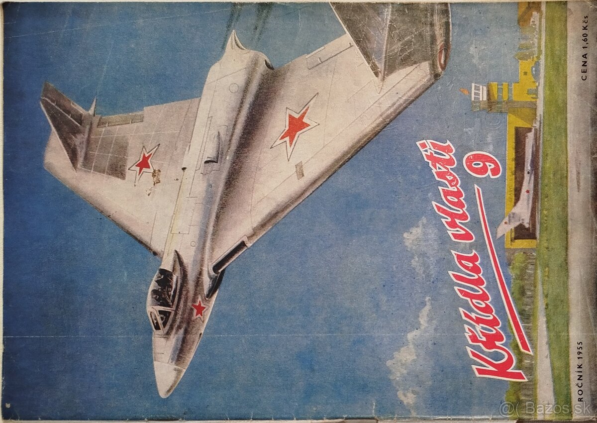 Časopisy Křídla vlasti ročník 1955 - 9